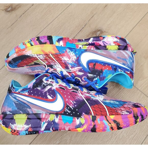 Nike Air Zoom GT Cut 3 Mens Sneakers Jewell Loyd Paint Size 18 IF2523-100 Collab main image 6